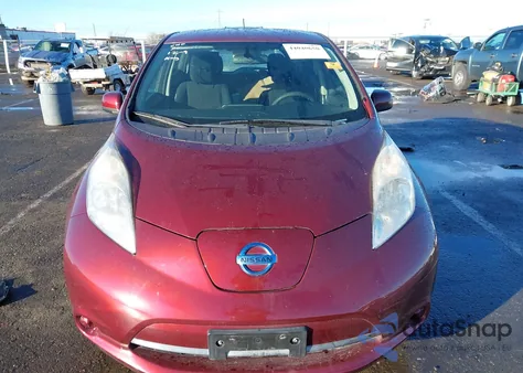 2016 Nissan Leaf S из США, поврежденный, VIN 1N4AZ0CP3GC306417